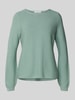 Christian Berg Woman Strickpullover mit gerippten Abschlüssen Helltuerkis