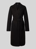 Vero Moda Relaxed Fit Mantel mit Bindegürtel Modell 'FORTUNEAYA' Black