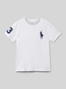 Polo Ralph Lauren Kids T-shirt met logostitching Wit