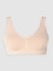 Saisei Bustier mit Stretch-Anteil  Beige