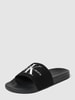 Calvin Klein Jeans Slides mit Label-Print Schwarz