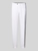 Hiltl Regular Fit Chino mit Paspeltaschen Modell 'PARMA I' Weiss