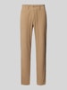 Lindbergh Regular Fit Cordhose mit Gürtelschlaufen Sand