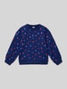 Name It Sweatshirt met ribboorden, model 'NIRANA' Blauw