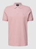 MC NEAL Poloshirt mit Brand-Stitching Rosa