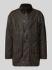 Barbour Jacke mit Umlegekragen Modell 'BRISTOL' Oliv