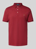 Polo Ralph Lauren Regular Fit Poloshirt mit Label-Stitching Bordeaux