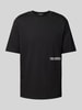 Karl Lagerfeld T-Shirt mit Label-Print Black