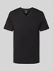s.Oliver RED LABEL Regular Fit T-Shirt aus reiner Baumwolle Black