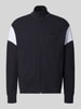 BOSS Green Regular Fit Sweatjacke aus Baumwoll-Mix Modell 'SW_Union Skaz' Marine