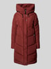 khujo Steppmantel mit Kapuze Modell 'JANGE' Dunkelrot