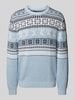 MCNEAL Strickpullover mit Rundhalsausschnitt Hellblau