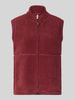 Soyaconcept Regular Fit Weste mit Stehkragen Modell 'SC-ONYX 3' Dunkelrot