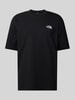 The North Face T-Shirt mit Label-Stitching Black