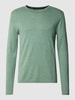 Christian Berg Men Strickpullover in unifarbenem Design  Grass Mel