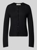 Marc O'Polo Strickjacke mit Knopfleiste Black