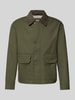 Jack & Jones Premium Jacke mit aufgesetzten Pattentaschen Khaki