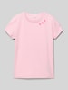 s.Oliver RED LABEL Loose Fit T-Shirt mit Frontprint Rosa