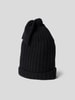 The Holy goat Beanie aus Kaschmir Schwarz