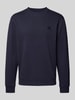 Scotch & Soda Sweatshirt met ribboorden Donkerblauw