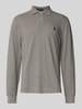 Polo Ralph Lauren Poloshirt met labelstitching Lichtgrijs