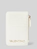 VALENTINO BAGS Kaartenhouder met ritsvak, model 'BRIXTON' Wit