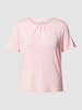 Jake*s Collection T-shirt met plooien Roze