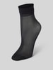 camano Socken mit elastischem Bund Modell 'Basic' Black