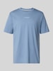 Marc O'Polo Regular Fit T-Shirt aus reiner Baumwolle Sky