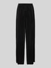 s.Oliver RED LABEL Weite Hose mit Plissee BLACK