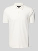 Marc O'Polo Regular Fit  Poloshirt aus reiner Baumwolle Offwhite