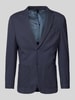 SELECTED HOMME Slim fit colbert met reverskraag, model 'DELON' Donkerblauw