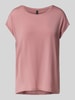 Vero Moda Regular fit T-shirt van lyocell-mix, model 'AVA' Roze