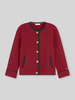 Tommy Hilfiger boxy fit gebreid jack van puur katoen Rood