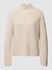 Marc O'Polo Strickpullover mit Stehkragen Sand