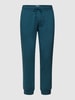 MCNEAL Sweatpants mit Eingrifftaschen Petrol