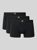Emporio Armani Trunks mit elastischem Bund im 3er-Pack Black