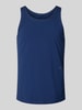 SLG Tanktop met labelprint, model 'sloggi' Marineblauw