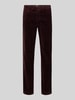 g1920 Corduroy broek met Franse steekzakken, model 'Tybalt' Bordeaux