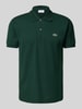 Lacoste Regular fit poloshirt van puur katoen Flessengroen