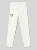 Champion Stoffen broek met elastische band Offwhite