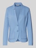 Tom Tailor Regular fit blazer met katoen Lichtblauw