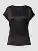 Christian Berg Woman T-Shirt in Satin-Optik Black