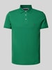 Tommy Hilfiger Slim Fit Poloshirt mit Logo-Stitching Grass