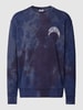 CHAMPION Sweatshirt in batiklook Marineblauw