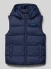 Name It Bodywarmer met capuchon, model 'MONAY' Marineblauw