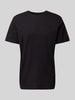 SELECTED HOMME T-Shirt mit Rundhalsausschnitt Modell 'ASPEN SLUB' Black