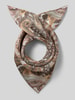 Codello Zijden sjaal met all-over paisleyprint Beige