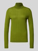 Christian Berg Woman Selection Gebreide pullover met ribboorden Groen