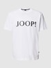 JOOP! Collection T-shirt z nadrukiem z logo model ‘Balthazar’ Biały